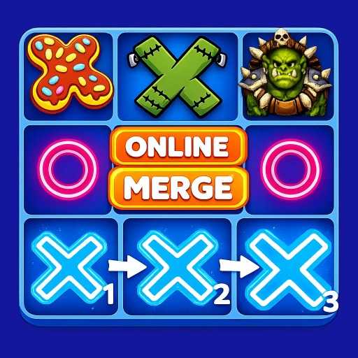 Tic Tac Toe Merge